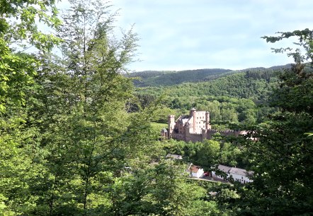 Panoramablick auf Schloss Hamm - einfach märchenhaft, © TI Bitburger Land